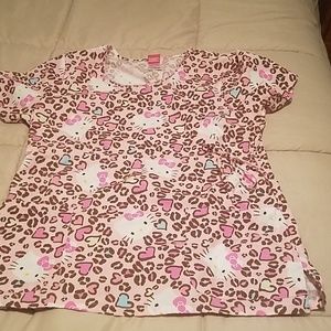 Hello Kitty Scrub Top